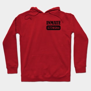 Funny Jail Inmate Prisoner DIY Halloween Costume Hoodie